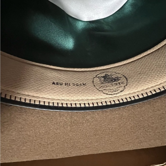 Brown Stetson Western Hat (Broken Bow) 3 XXX Premium Wool. Never Worn - Picture 9 of 11